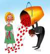 Cartoon: Happy Valentines day (small) by Shahid Atiq tagged geneva,afghanistan,kabul,syria,iraq,iran,switzerlsnd,valentines,day