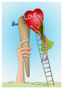 Cartoon: Happy Valentines Day (small) by Shahid Atiq tagged afghanistan