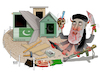 Cartoon: Kabul butcher! (small) by Shahid Atiq tagged afghanistan