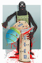 Cartoon: Kabul Mosque terror attack ! (small) by Shahid Atiq tagged afghanistan,balkh,helmand,kabul,london,nangarhar,and,ghor,attack