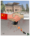 Cartoon: Kabul terror attack! (small) by Shahid Atiq tagged afghanistan