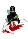 Cartoon: Kunduz terror attack! (small) by Shahid Atiq tagged afghanistan