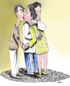 Cartoon: love (small) by Shahid Atiq tagged 054