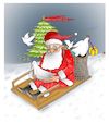 Cartoon: MERRY CHRISTMAS! (small) by Shahid Atiq tagged world