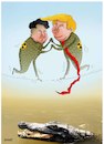 Cartoon: N.Korea and US tensions ! (small) by Shahid Atiq tagged afghanistan balkh helmand kabul london nangarhar attack