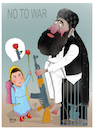 Cartoon: Not to war!!! (small) by Shahid Atiq tagged world