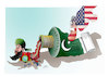 Cartoon: Pakistan and John Bolton ! (small) by Shahid Atiq tagged afghanistan,balkh,helmand,kabul,london,nangarhar,and,ghor,attack