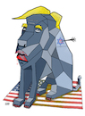 Cartoon: Paper tiger ! (small) by Shahid Atiq tagged iran