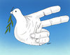 Cartoon: peace (small) by Shahid Atiq tagged 0127