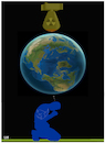 Cartoon: NO to War! (small) by Shahid Atiq tagged wohld