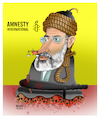 Cartoon: president of Iran ! (small) by Shahid Atiq tagged iran