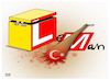 Cartoon: religious extremism in Turkey ! (small) by Shahid Atiq tagged turkey