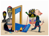 Cartoon: Russians Atomic threat ! (small) by Shahid Atiq tagged world