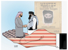 Cartoon: S.Haqqni in Emirates! (small) by Shahid Atiq tagged afghanistan