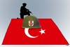 Cartoon: Turkey military coup (small) by Shahid Atiq tagged afghanistan,kabul,syria,iran,switzerland,schweiz,usa,france,football,safi,cartooneu,uk,safe,atiq,fara,shahid,nice