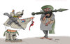 Cartoon: US Frauen Army und taliban (small) by Shahid Atiq tagged 0163
