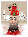 Cartoon: Warlords Hekmatyar ! (small) by Shahid Atiq tagged afganistan