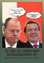 Cartoon: Er kann s sagt Helmut (small) by heschmand tagged spd,steinbrück,schröder,hartz4