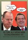 Cartoon: Er kann s sagt Helmut (small) by heschmand tagged spd,steinbrück,schröder,hartz4