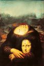 Cartoon: Mona hat den Kopf verloren (small) by heschmand tagged mona lisa