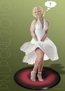 Cartoon: Pin Up Girl 2010 (small) by heschmand tagged merkel pin up gierl cdu heiß herdplatte