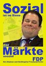 Cartoon: Sozial- Asozial (small) by heschmand tagged fdp,politik,marktwirtschaft,bundestag