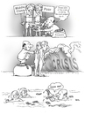 Cartoon: a new wave (small) by gonopolsky tagged banks,crisis,money,looting