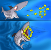 Cartoon: European Union (small) by gonopolsky tagged europe,debt,crisis,unity