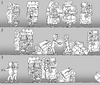Cartoon: set of things... (small) by gonopolsky tagged wealth,friendship