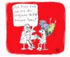 Cartoon: Unfall (small) by Faxenwerk tagged frisur,