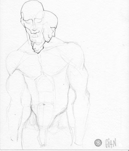 Cartoon: Man (medium) by gianlucasanvido tagged man,