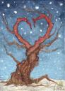 Cartoon: auguri di cuore (small) by gianlucasanvido tagged illustration,