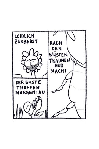 Cartoon: Biene und Blume (medium) by Frank_Sorge tagged biene,blume