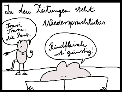 Cartoon: Ratten - Die Vorgeschichte (medium) by Frank_Sorge tagged ratten,atomkrieg