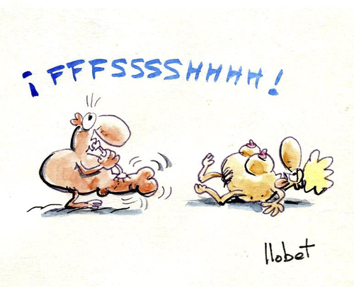 Cartoon: Inflatably (medium) by llobet tagged dolls,toy,sexshop