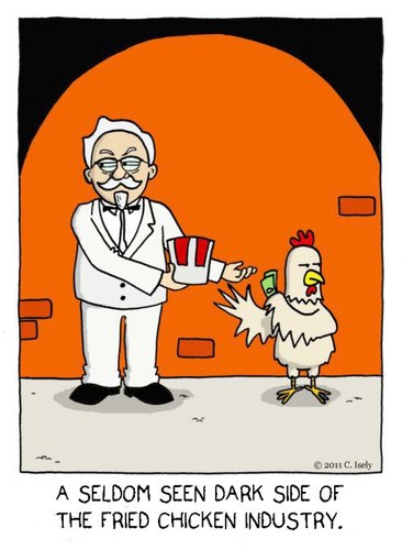 colonel sanders cartoon