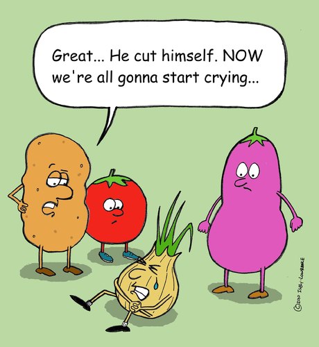 Cartoon: onion (medium) by sardonic salad tagged onion,vegetable,cartoon,comic