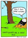 Cartoon: a great fall (small) by sardonic salad tagged egg,humpty,dumpty,fall,autumn,sardonicsalad