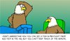 Cartoon: eagle eyed (small) by sardonic salad tagged eagle,cartoon,comic,sardonic,salad