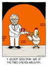 Cartoon: forbidden addiction (small) by sardonic salad tagged fried,chicken,colonel,sanders,cartoon,comic,sardonic,salad