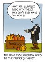 Cartoon: headless horseman (small) by sardonic salad tagged headless,horseman,cartoon,comic,ichabod,crane,humor