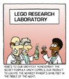 Cartoon: legos (small) by sardonic salad tagged lego,research,and,development,cartoon,comic,sardonic,salad,parents