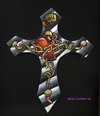 Cartoon: Tattoo Cross (small) by Curbis_humor tagged sood,cross