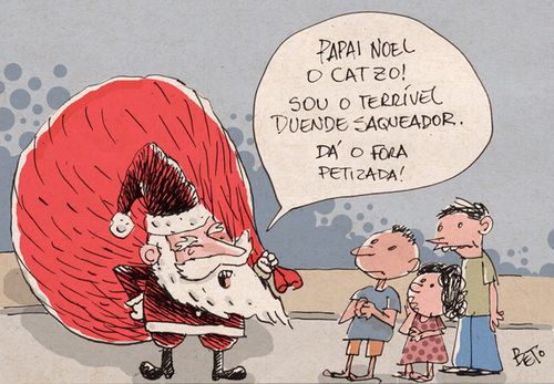Cartoon: Santa Claus (medium) by beto cartuns tagged claus,santa