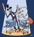 Cartoon: Magic (small) by beto cartuns tagged magic,childbirth,parturition