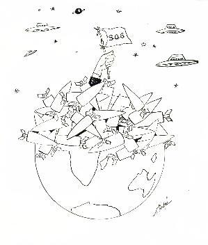 Cartoon: Sketches (medium) by Mustafa Tozaki tagged simple