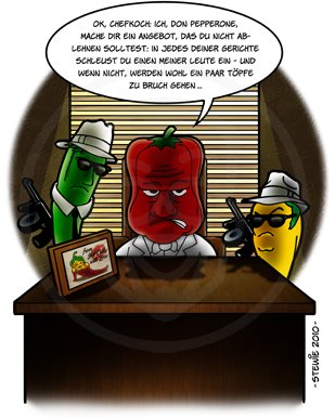 Cartoon: Paprika Mafia (medium) by stewie tagged mafia,paprika