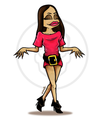 Cartoon: Verona P. (medium) by stewie tagged verona