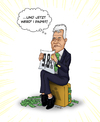 Cartoon: Frank Stronach caricature (small) by stewie tagged frank,stronach,caricature