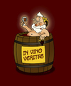 Cartoon: In Vino Veritas (small) by stewie tagged wine,wein